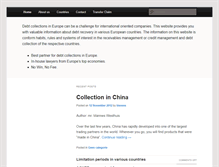 Tablet Screenshot of collectionsineurope.com